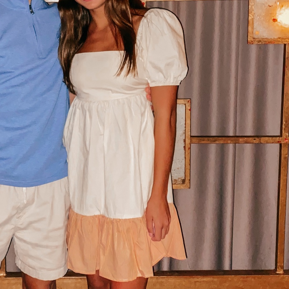 openback babydoll dress